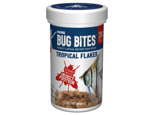 Fluval Bug Bites Tropical Flakes 45g product image