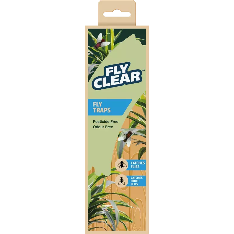FlyClear Organic Fly Traps 4-Pack