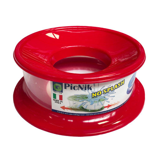 Picnik Anti Tip Travel Bowl Assorted 22x9.5cm