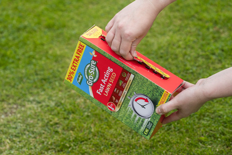 Westland Gro-Sure Fast Acting Lawn Seed (10m2) + 30% Extra Free