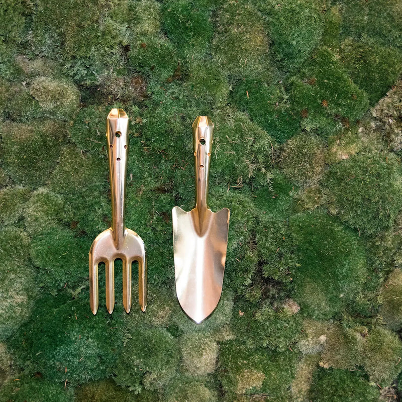 Esschert Golden Garden Tool Set – 2 Piece
