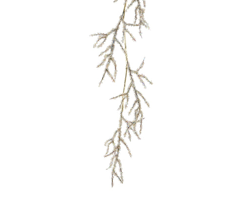 Peach pearl acrylic Christmas garland 120 cm