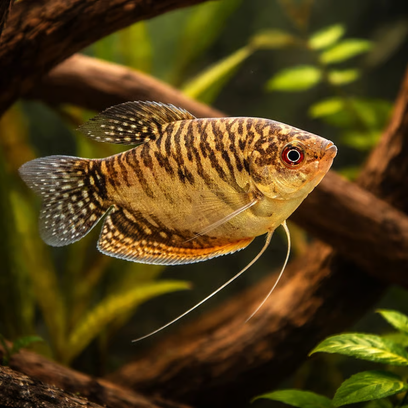 Gold Gourami | Trichopodus trichopterus