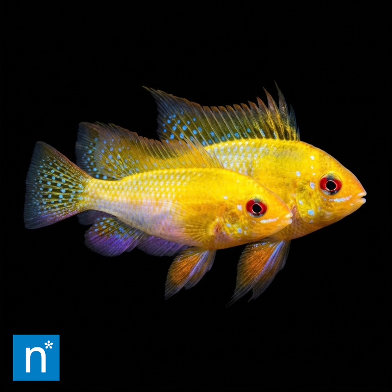 Golden Ram Cichlid | Mikrogeophagus ramirezi