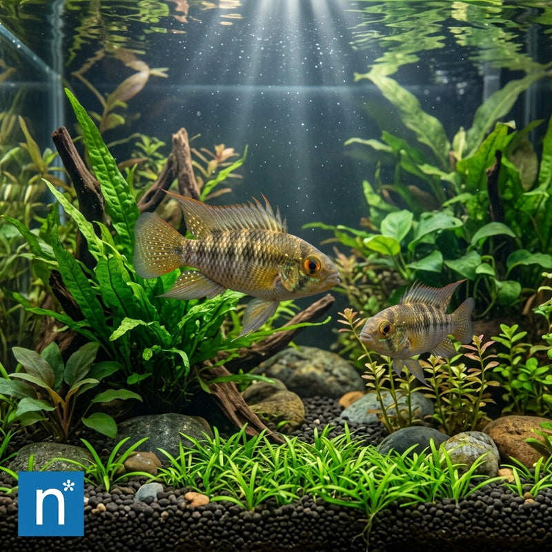 Goldeneye Dwarf Cichlid | Nannacara anomala