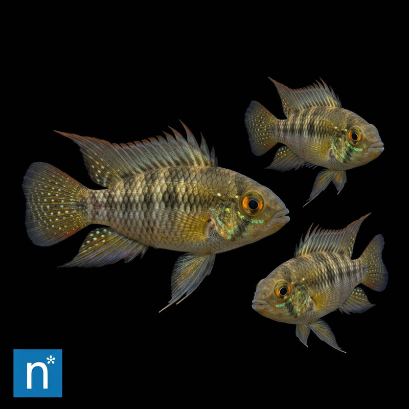 Goldeneye Dwarf Cichlid | Nannacara anomala