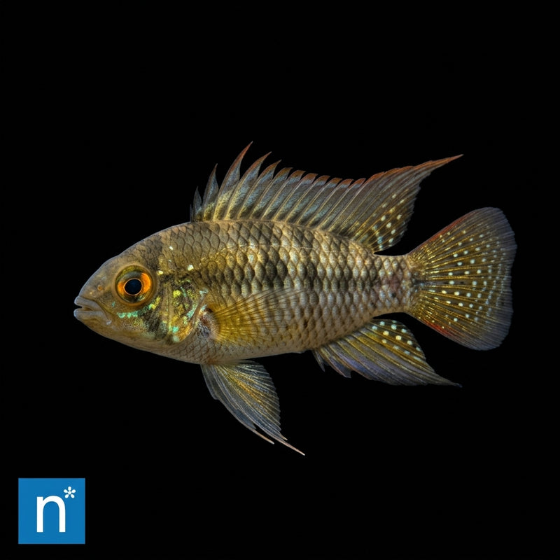 Goldeneye Dwarf Cichlid | Nannacara anomala