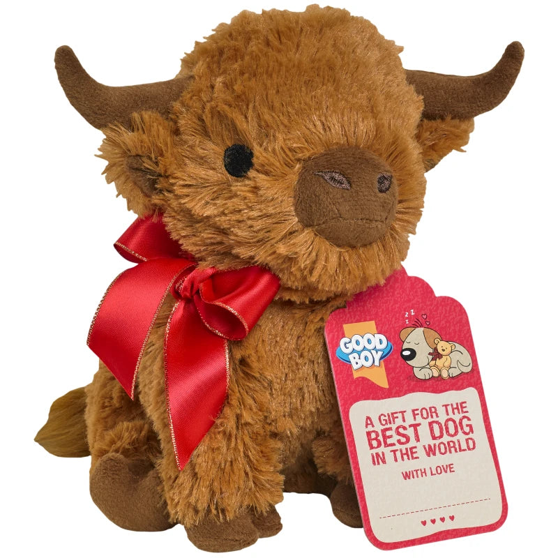 Goodboy Festive Highland Cow Small 8"