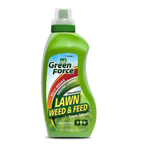 Greenforce Lawn Weed & Feed 1Ltr