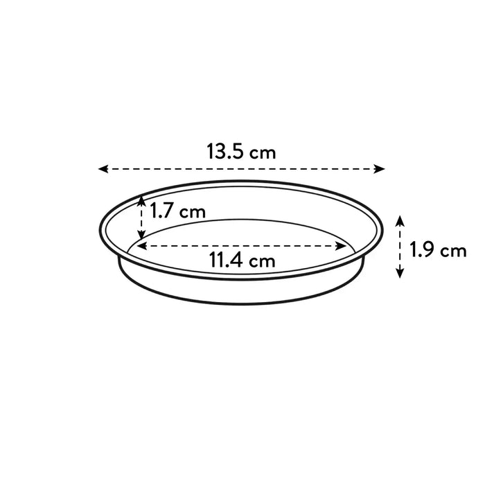 Green Basics Saucer 14cm Stone Green