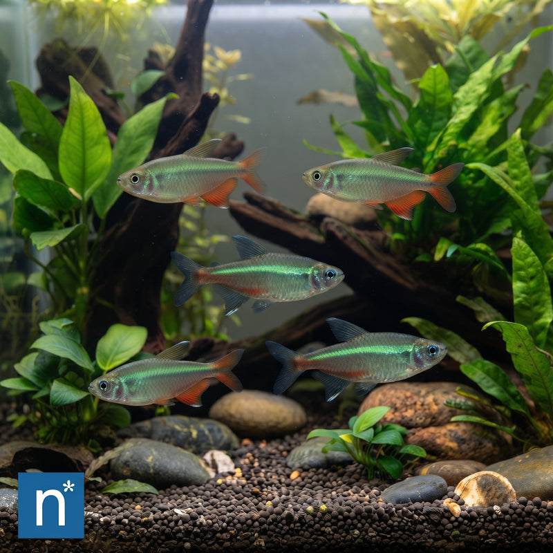 Green Neon Tetra | Paracheirodon simulans