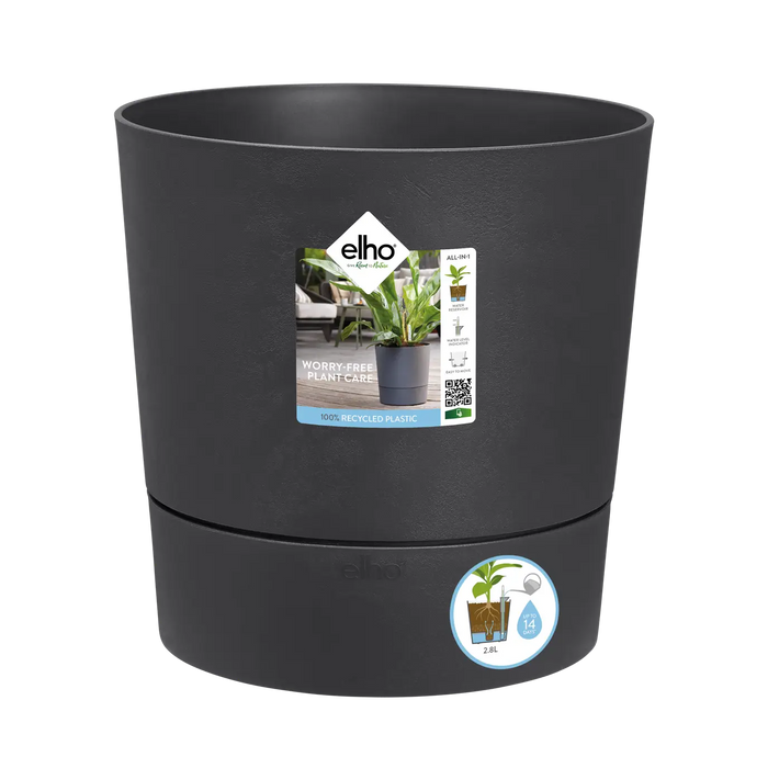 Greensense Aqua Care Round 30cm Charcoal Grey