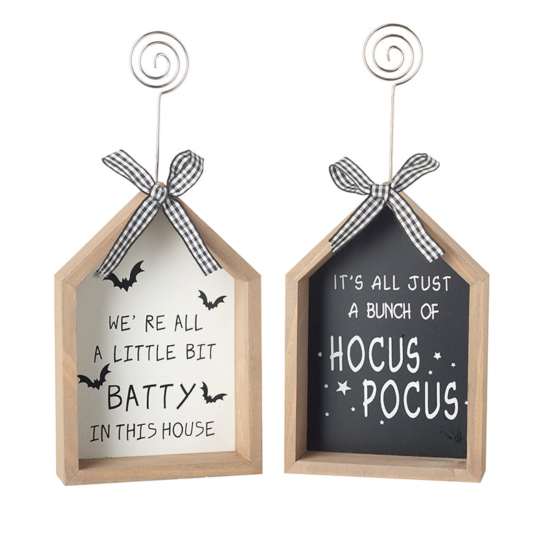 Halloween House Memo Holder – Assorted Designs