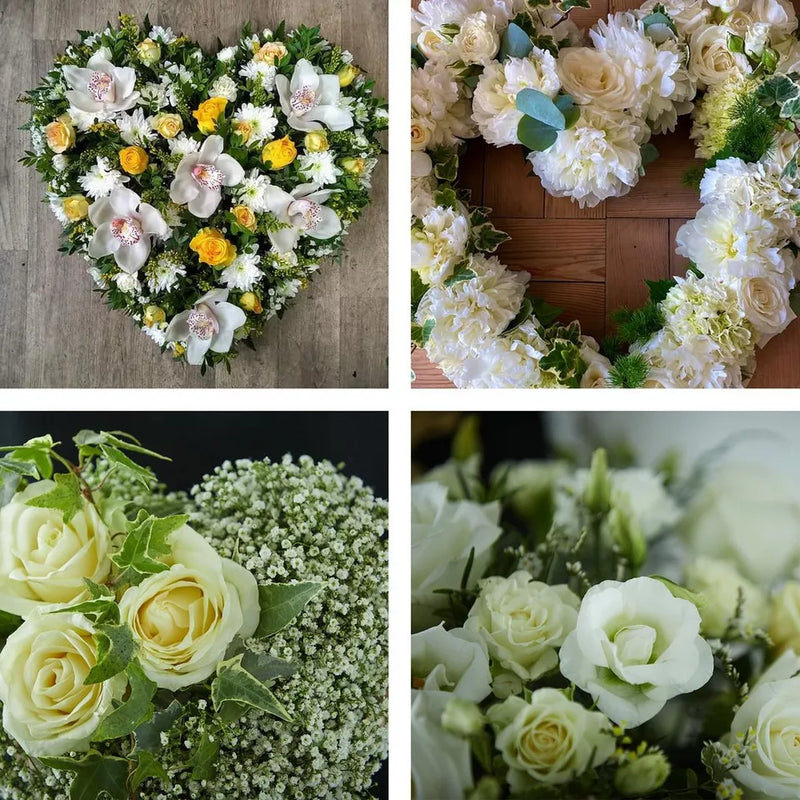 Funeral Heart Tribute Made With The Finest Flowers