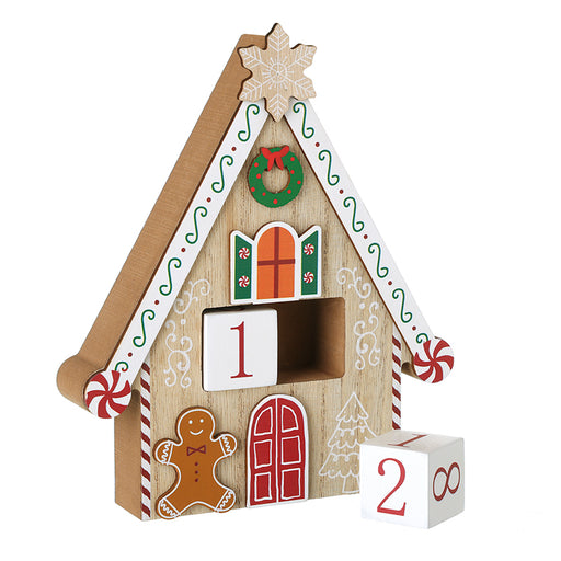 Gingerbread house Christmas countdown calendar – Heaven Sends