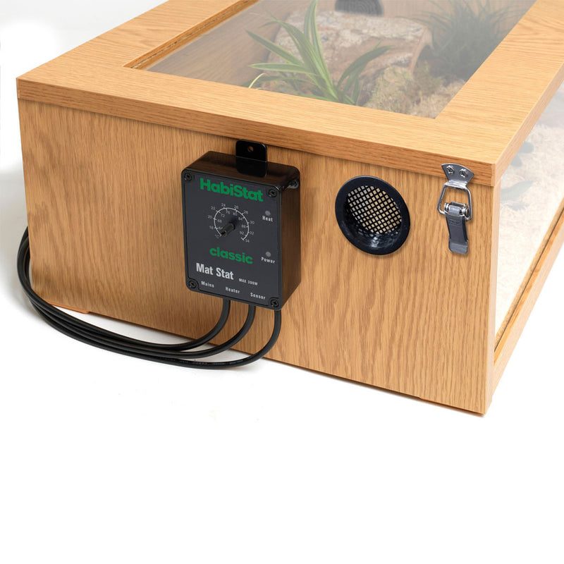 HabiStat Hatchling Snake Starter Kit Oak 61 x 38 x 20cm