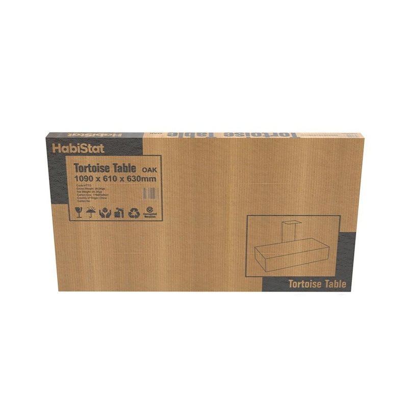 HabiStat Tortoise Table Oak – Table Only — Tortoise Table Box