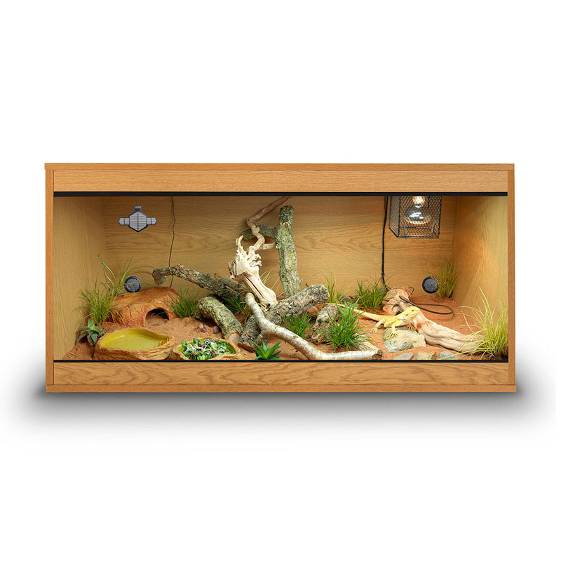 HabiStat Standard Vivarium 122 × 46 × 46 cm Oak
