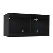 HabiStat Standard Vivarium 122 x 61 x 61cm Black — HabiStat Vivarium HV4824B in Black