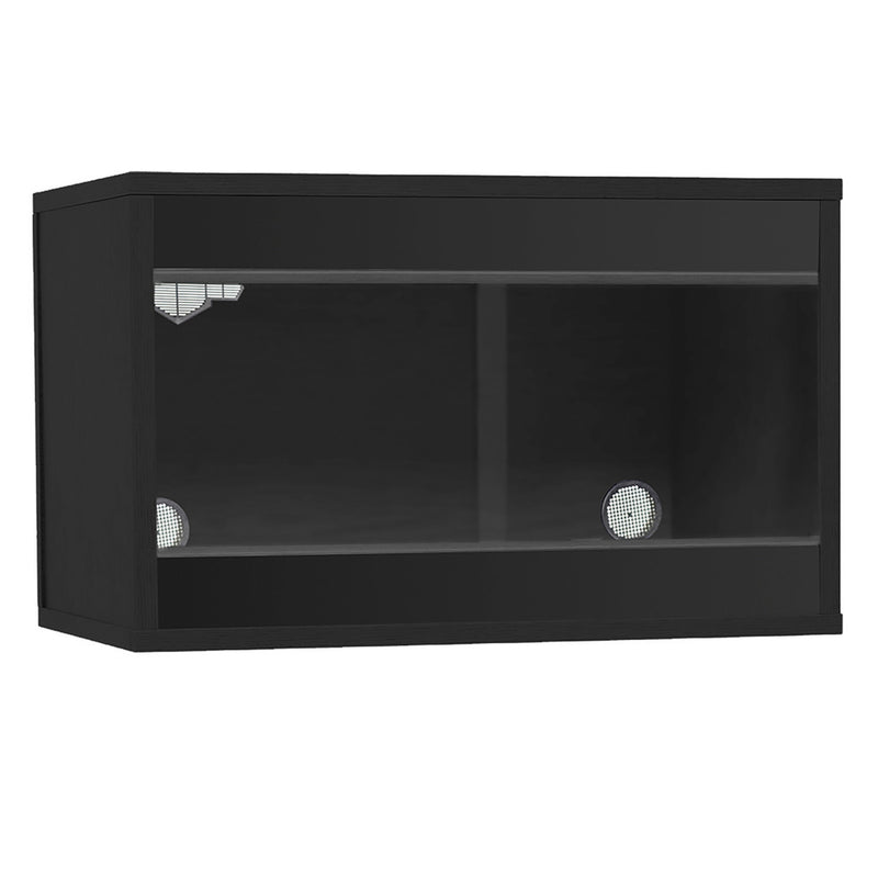 HabiStat Standard Vivarium L61xD46xH46cm, Black