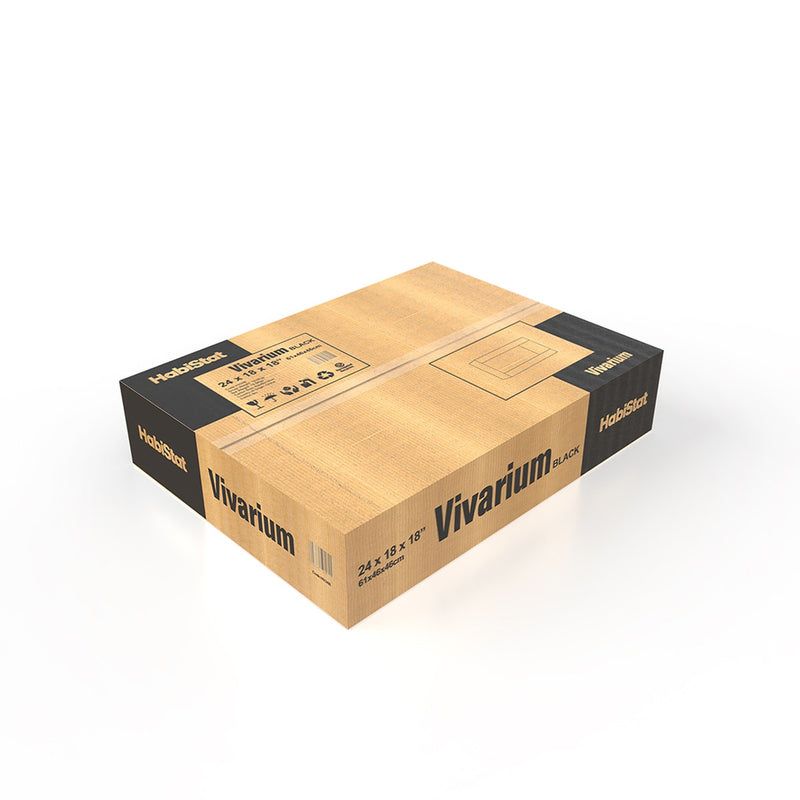 HabiStat Standard Vivarium L61xD46xH46cm, Oak