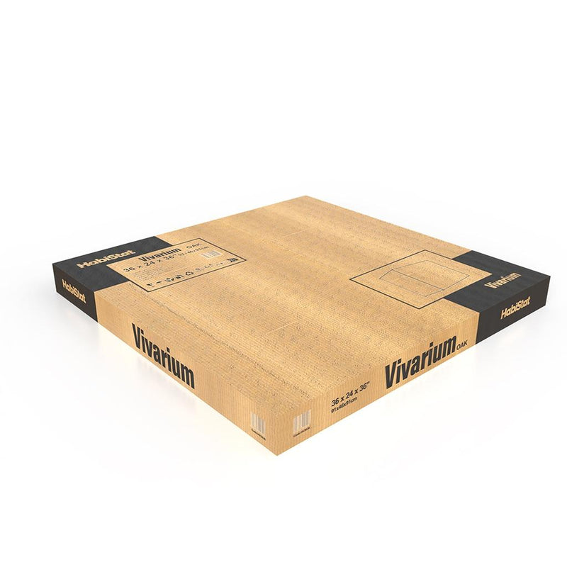 HabiStat Standard Vivarium 91 × 46 × 91 cm Oak — HabiStat Vivarium HV3636 Packaging