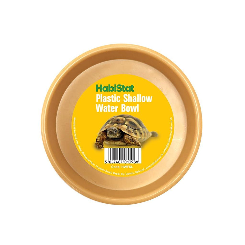 HabiStat Plastic Shallow Water Bowl — HabiStat Plastic Shallow Water Bowl