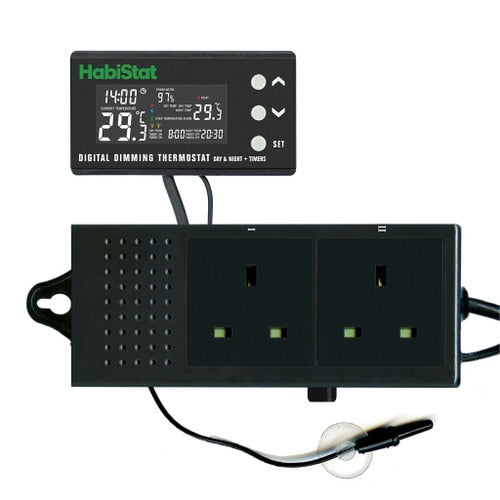 HabiStat Digital Dimming Thermostat 600W front view