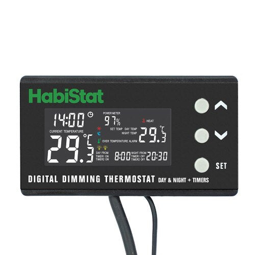 HabiStat Digital Dimming Thermostat 600W side view