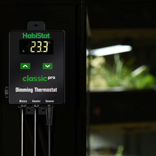 Habistat Classic Pro Dimming Thermostat Black 450W