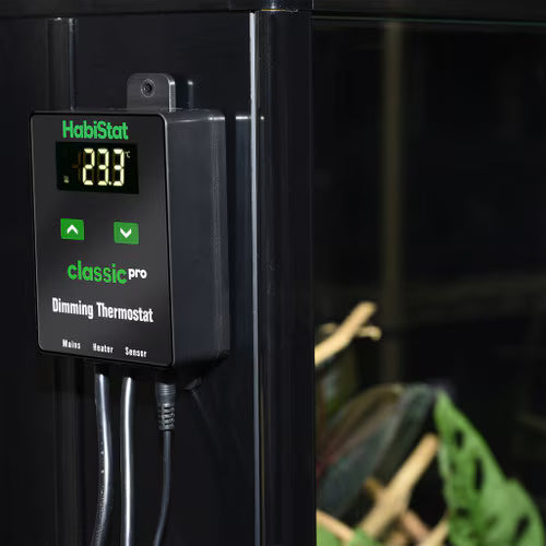 Habistat Classic Pro Dimming Thermostat Black 450W