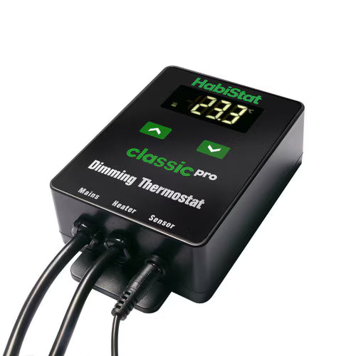 Habistat Classic Pro Dimming Thermostat Black 450W