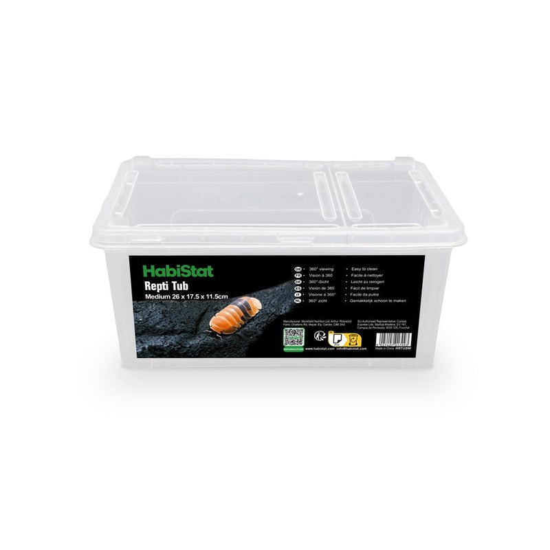 Habistat Repti Tub Medium (L26 x D17.5 x H11.5cm)