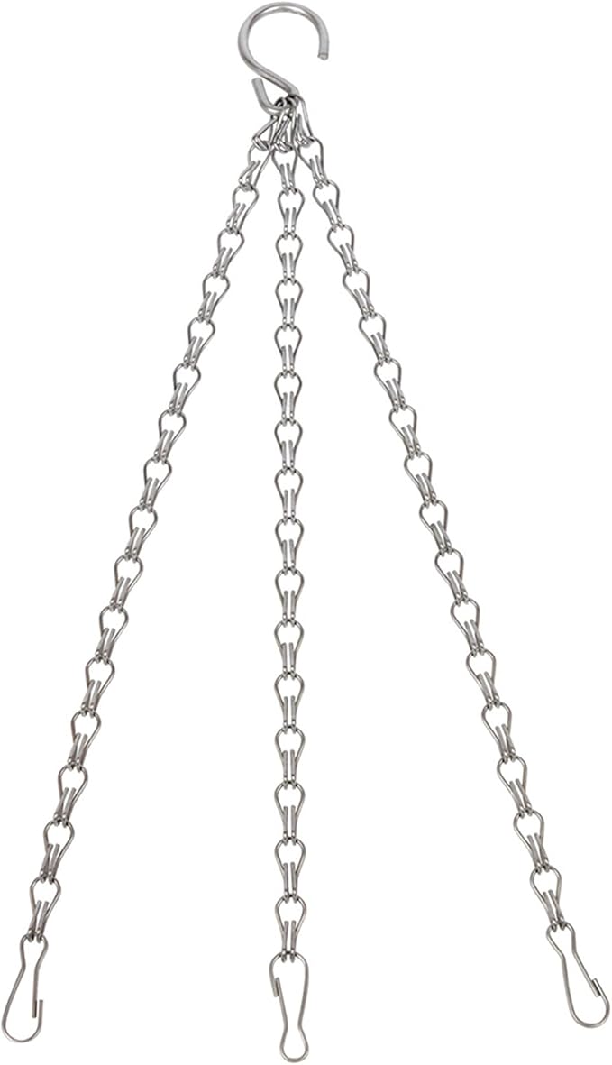 Hanging Basket Replacement Chain Suitable For 30-35cm Basket (12-14 Inch)