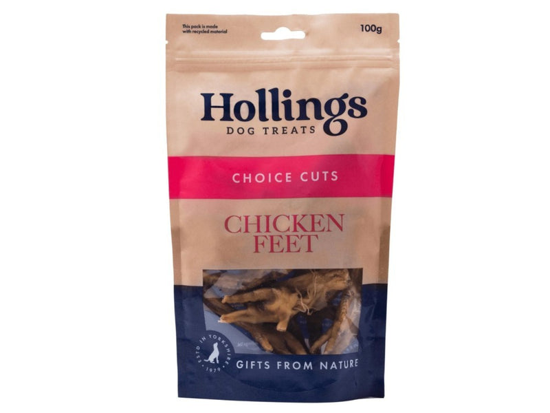 Hollings Chicken Feet 100g