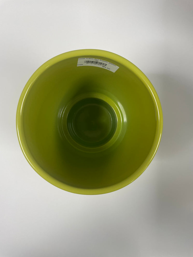 Tusca Pot - Round | Green (H17xD13.5cm)