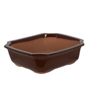 Esschert Rectangular Terracotta Bonsai Pot – Large