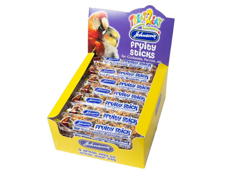 Johnson's Fruity Stick for Cockatiels and Parrots 50g product image