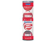 KONG Signature Balls 4 Pack Assorted Medium