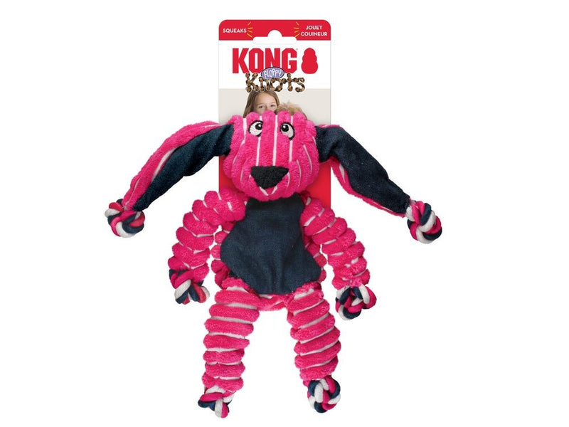 KONG Floppy Knots Bunny Dog Toy Small-Medium