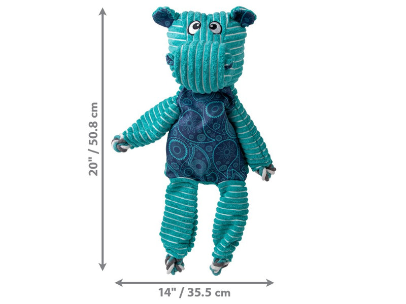 KONG Floppy Knots Hippo Jumbo XL