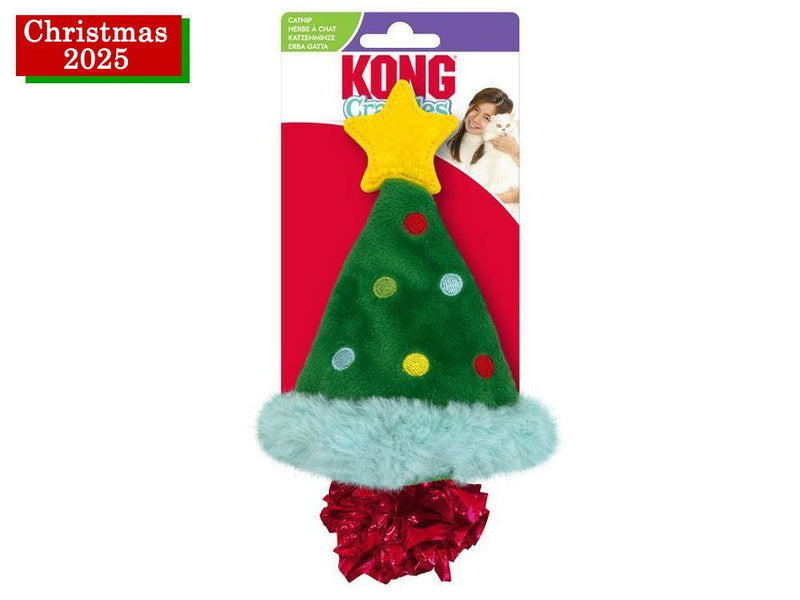 KONG Holiday Crackles Christmas Tree