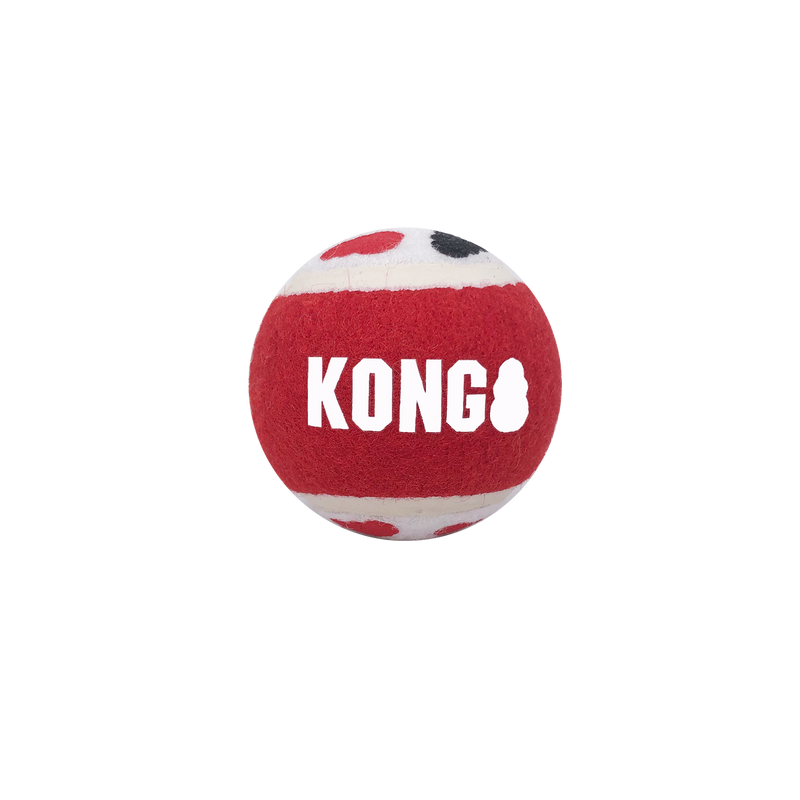 KONG Signature Balls 3pk Assorted Large