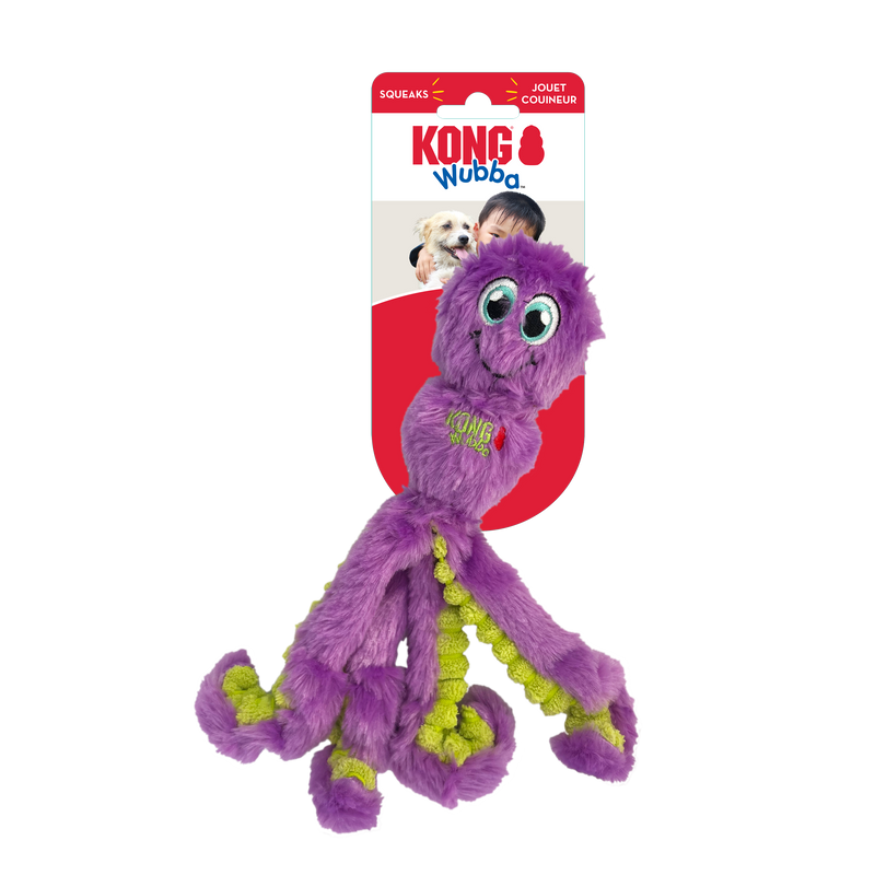 KONG Wubba Octopus Assorted Large