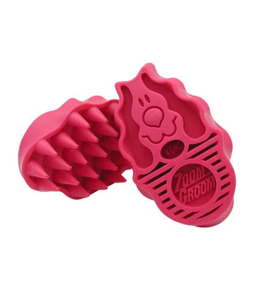The Kong Zoom Groom Brush Pink Newlands Garden Centre