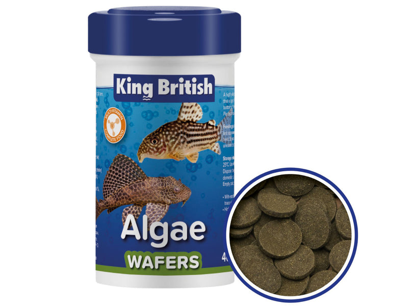 King British Algae Wafers 40g