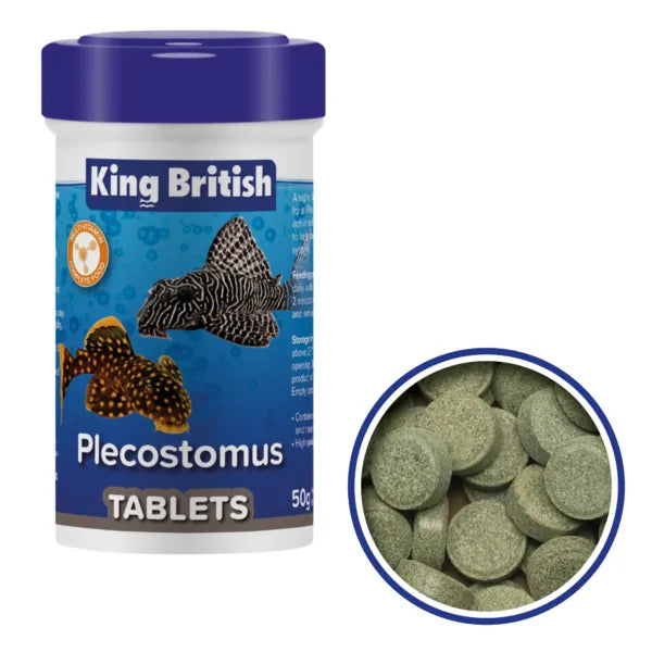 King British Plecostomus Tabs 150g
