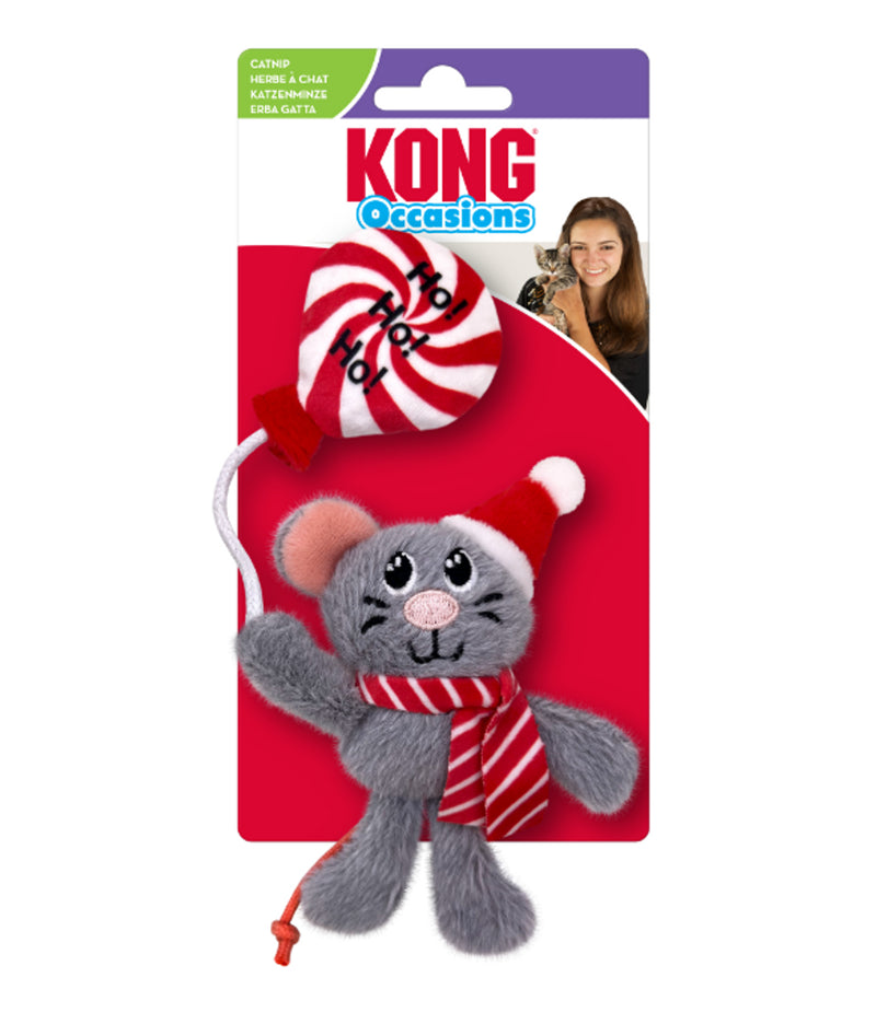 KONG Holiday Cat Occasion Mouse