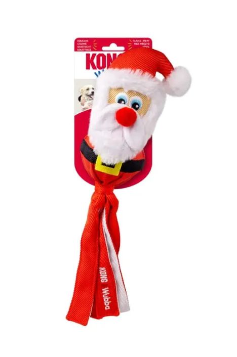 KONG Holiday Wubba  Assorted Lg (Sold Individually)