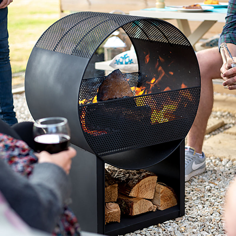 La Hacienda Fireplace Camancha Round